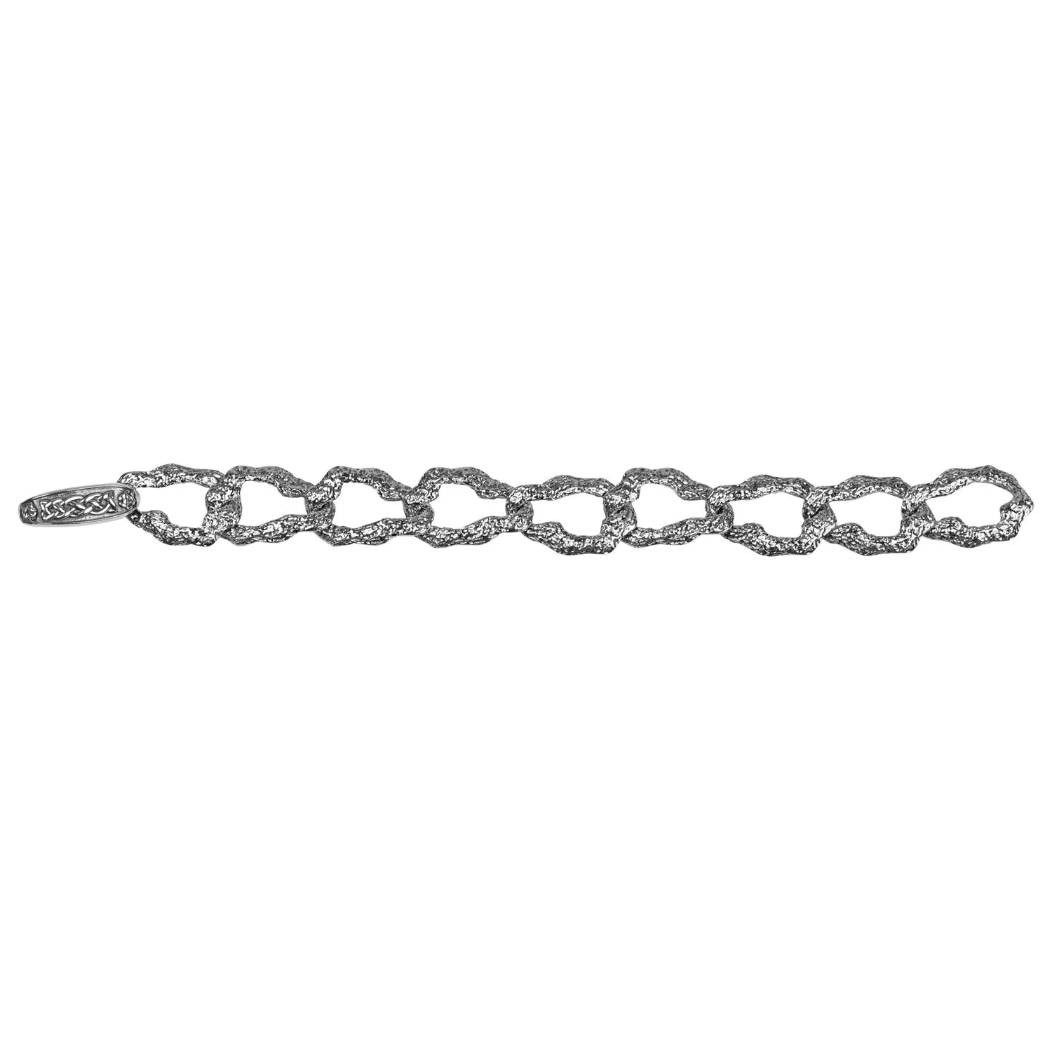 Silver Organic Link Bracelet