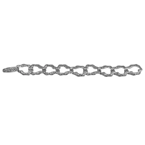 Silver Organic Link Bracelet