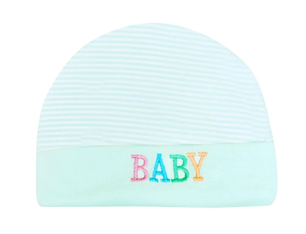 THE LITTLE LOOKERS Cotton Cap,Mitten and Booty Set for Unisex New Born Babies and Infants