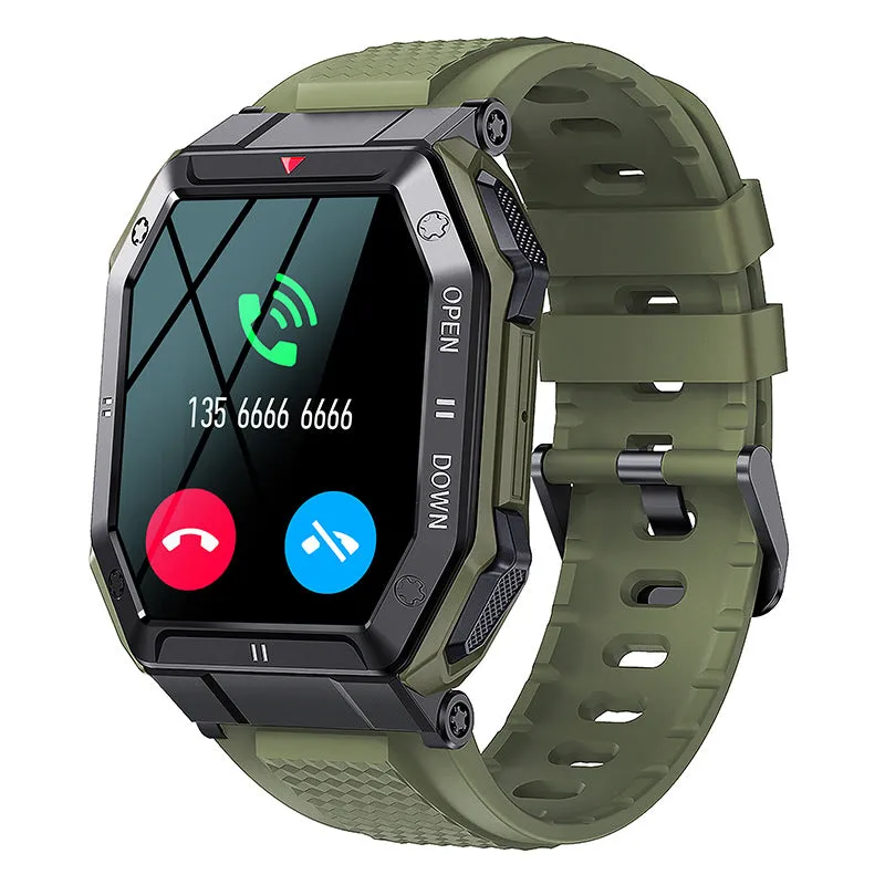 Watch Bluetooth Calling Heart Rate Blood Pressure Blood Oxygen Stopwatch Music Multi Sport Mode