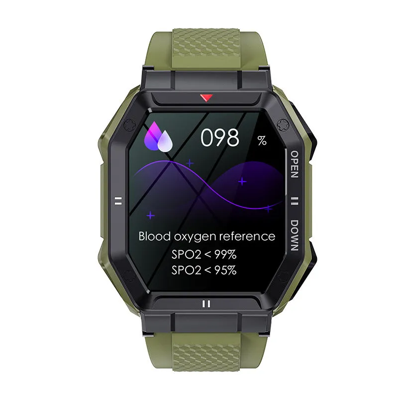 Watch Bluetooth Calling Heart Rate Blood Pressure Blood Oxygen Stopwatch Music Multi Sport Mode