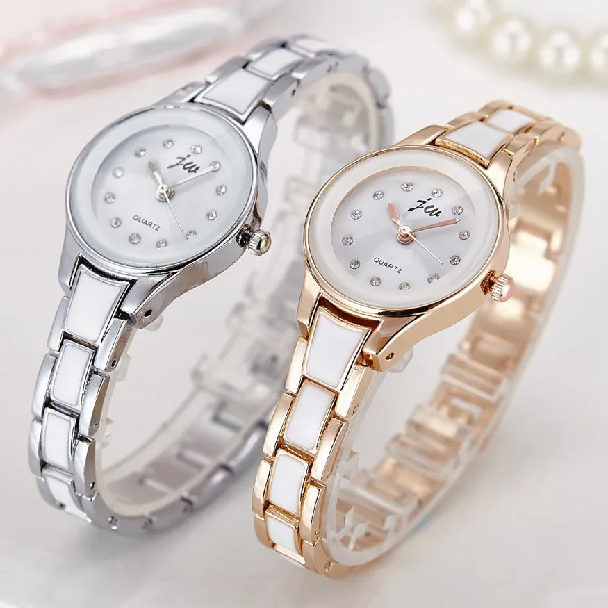 Watch Women's Fashion Melamine Learn Life Waterproof Ins Wind Steel Belt Quartz Women's Watch